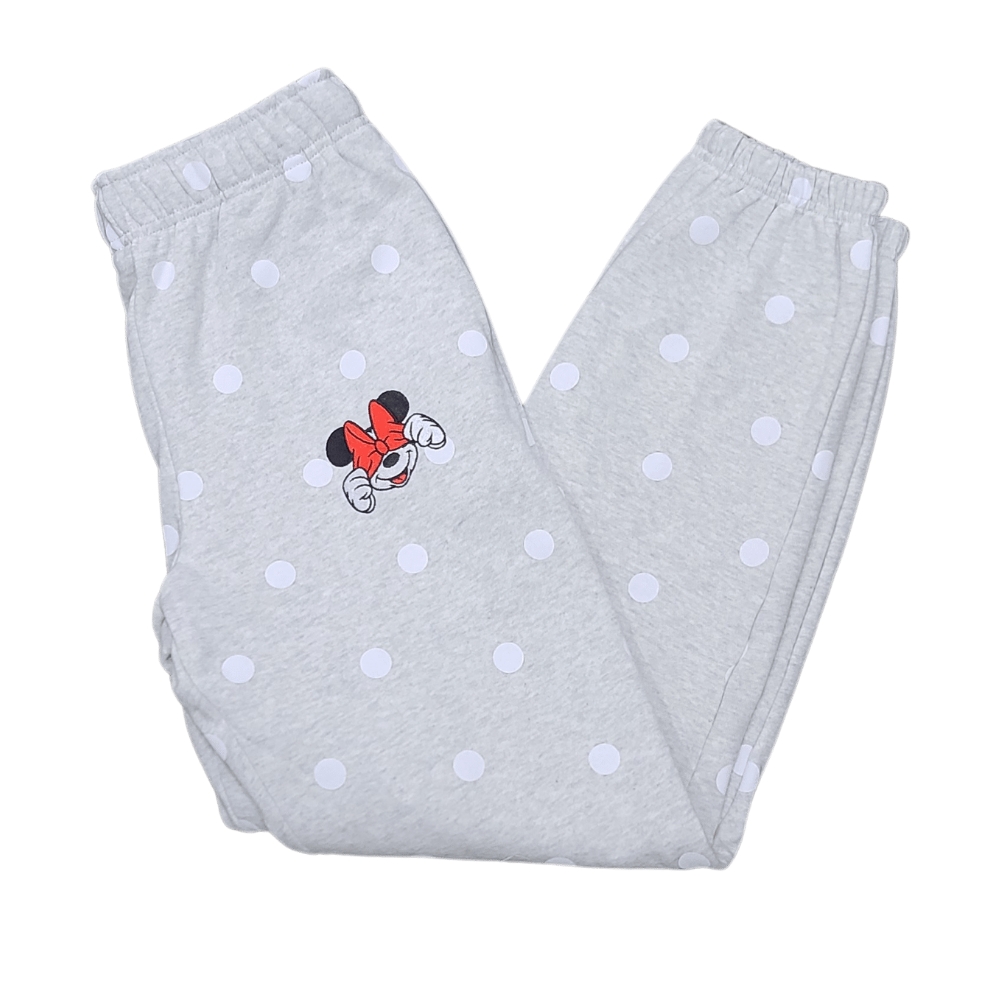 Get Disney Adult Jogger Pants - Minnie Mouse Peekaboo Polka Dots 100% ...